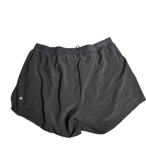 Lululemon Men's Fast and Free Reflective Black Short 3" Size: XXL - Picture 5 of 5